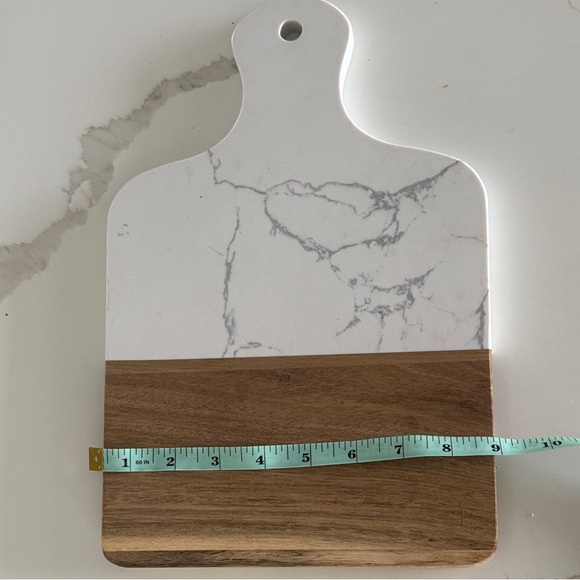 Marble and Wood Cutting Board / Kitchen / Luxury / heavy - Picture 3 of 4